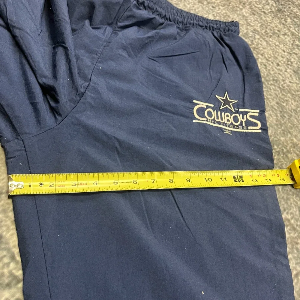 Vintage Dallas Cowboys Windbreaker Track Pants Mens 34